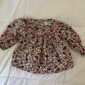 Floral long sleeve shirt